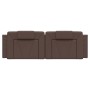 Cabecero de cama acolchado cuero sintético marrón 160 cm de , Cabeceros y pies de cama - Ref: Foro24-374799, Precio: 59,45 €,...