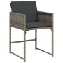 Set comedor jardín 9 pzas y cojines ratán sintético gris de , Conjuntos de jardín - Ref: Foro24-3278053, Precio: 563,47 €, De...