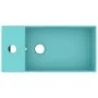 Light green ceramic sink with overflow by vidaXL, Sinks - Ref: Foro24-146991, Price: 74,56 €, Discount: %
