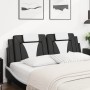 Cabecero de cama acolchado cuero sintético negro blanco 160 cm de , Cabeceros y pies de cama - Ref: Foro24-374802, Precio: 65...