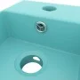 Lavabo con rebosadero cerámica verde claro de vidaXL, Lavabos - Ref: Foro24-146991, Precio: 74,56 €, Descuento: %