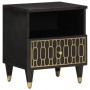 Mesitas de noche 2 uds madera maciza de mango 40x33x46 cm de , Mesitas de noche - Ref: Foro24-358327, Precio: 80,44 €, Descue...