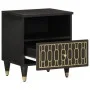 Mesitas de noche 2 uds madera maciza de mango 40x33x46 cm de , Mesitas de noche - Ref: Foro24-358327, Precio: 78,40 €, Descue...