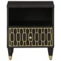 Mesitas de noche 2 uds madera maciza de mango 40x33x46 cm de , Mesitas de noche - Ref: Foro24-358327, Precio: 78,40 €, Descue...