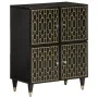 Massivholz-Nebenschrank aus Mangoholz 60x33x75 cm von , CD- und DVD-Speicher - Ref: Foro24-358346, Preis: 112,61 €, Rabatt: %