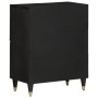 Armario auxiliar madera maciza de mango 60x33x75 cm de , Almacenamiento para CD y DVD - Ref: Foro24-358346, Precio: 113,90 €,...