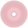 Lavabo de lujo redondo cerámica rosa mate 40x15 cm de vidaXL, Lavabos - Ref: Foro24-146999, Precio: 84,47 €, Descuento: %