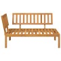 Sofá de esquina de palets para jardín madera maciza de acacia de , Sofás de exterior - Ref: Foro24-365844, Precio: 168,93 €, ...