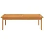 Solid acacia wood garden table 100x60x30 cm by , Outdoor sofas - Ref: Foro24-365846, Price: 75,54 €, Discount: %