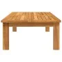 Solid acacia wood garden table 100x60x30 cm by , Outdoor sofas - Ref: Foro24-365846, Price: 75,54 €, Discount: %