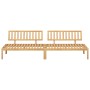Sofás centrales palets de jardín 2 uds madera maciza de acacia de , Sofás de exterior - Ref: Foro24-365852, Precio: 224,89 €,...