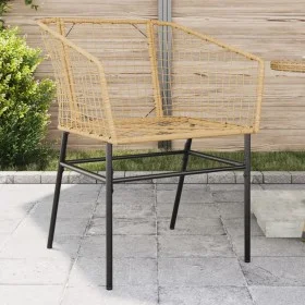 Sillones de jardín 2 unidades ratán sintético marrón de , Sillas de jardín - Ref: Foro24-369099, Precio: 109,71 €, Descuento: %