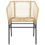 Sillones de jardín 2 unidades ratán sintético marrón de , Sillas de jardín - Ref: Foro24-369099, Precio: 93,68 €, Descuento: %