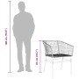 Sillones de jardín 2 unidades ratán sintético marrón de , Sillas de jardín - Ref: Foro24-369099, Precio: 93,68 €, Descuento: %