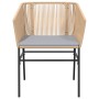 Sillones de jardín con cojines 2 uds ratán sintético marrón de , Sillas de jardín - Ref: Foro24-369103, Precio: 138,40 €, Des...