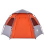 Tienda campaña cabaña 4 personas apertura rápida gris naranja de , Tiendas de campaña - Ref: Foro24-4005334, Precio: 98,00 €,...