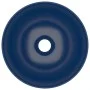 Dunkelblaues rundes Badezimmerwaschbecken aus Keramik von vidaXL, Sinkt - Ref: Foro24-146979, Preis: 51,24 €, Rabatt: %