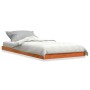 Estructura de cama madera maciza de pino marrón cera 90x190 cm de , Camas y somieres - Ref: Foro24-847157, Precio: 56,31 €, D...