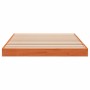 Estructura de cama madera maciza de pino marrón cera 90x190 cm de , Camas y somieres - Ref: Foro24-847157, Precio: 56,31 €, D...