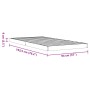 Estructura de cama madera maciza de pino marrón cera 90x190 cm de , Camas y somieres - Ref: Foro24-847157, Precio: 56,31 €, D...
