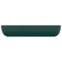 Lavabo rectangular de lujo cerámica verde oscuro mate 71x38cm de vidaXL, Lavabos - Ref: Foro24-146959, Precio: 122,68 €, Desc...