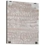 Hand-carved black and white MDF wall panel 60x60x1.5 cm by vidaXL, Wall covering - Ref: Foro24-321657, Price: 37,33 €, Discou...