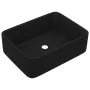 Luxuswaschbecken aus mattschwarzer Keramik, 41 x 30 x 12 cm von vidaXL, Sinkt - Ref: Foro24-147052, Preis: 76,23 €, Rabatt: %