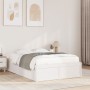 Estructura de cama madera maciza de pino blanco 120x200 cm de , Camas y somieres - Ref: Foro24-3282379, Precio: 215,37 €, Des...