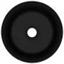 Lavabo de lujo redondo cerámica negro mate 40x15 cm de vidaXL, Lavabos - Ref: Foro24-147019, Precio: 67,46 €, Descuento: %