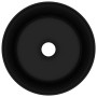 Lavabo de lujo redondo cerámica negro mate 40x15 cm de vidaXL, Lavabos - Ref: Foro24-147019, Precio: 68,45 €, Descuento: %