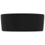 Lavabo de lujo redondo cerámica negro mate 40x15 cm de vidaXL, Lavabos - Ref: Foro24-147019, Precio: 67,46 €, Descuento: %