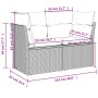 Set de muebles de jardín 6 pzas y cojines ratán sintético gris de , Conjuntos de jardín - Ref: Foro24-3266570, Precio: 397,36...