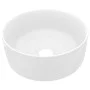 Matte white round ceramic luxury washbasin 40x15 cm by vidaXL, Sinks - Ref: Foro24-147009, Price: 84,46 €, Discount: %