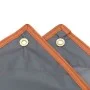 Poncho de lluvia con capucha 2 en 1 gris y naranja 223x145 cm de , Camping y senderismo - Ref: Foro24-4004199, Precio: 22,76 ...