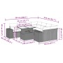 Set de muebles de jardín 9 pzas y cojines ratán sintético gris de , Conjuntos de jardín - Ref: Foro24-3269060, Precio: 597,28...