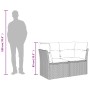 Set de muebles de jardín 9 pzas y cojines ratán sintético gris de , Conjuntos de jardín - Ref: Foro24-3269060, Precio: 597,28...