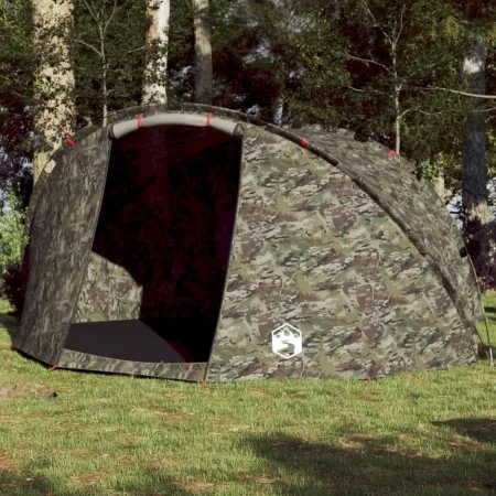 Tienda de pesca para 5 personas impermeable camuflaje de , Tiendas de campaña - Ref: Foro24-4005322, Precio: 167,54 €, Descue...