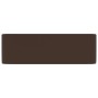 Lavabo de lujo cerámica marrón oscuro mate 41x30x12 cm de vidaXL, Lavabos - Ref: Foro24-147050, Precio: 61,87 €, Descuento: %