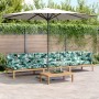 Set de sofás de palets de jardín y cojines 4 pzas madera acacia de , Sofás de exterior - Ref: Foro24-3209330, Precio: 596,37 ...