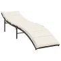 Sun loungers with cushions 2 units synthetic brown rattan by , Loungers - Ref: Foro24-3277302, Price: 249,76 €, Discount: %