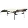 Sun loungers with cushions 2 units synthetic brown rattan by , Loungers - Ref: Foro24-3277302, Price: 249,76 €, Discount: %