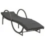 Liegestühle mit Kissen, 2 Stück, aus grauem synthetischem Rattan. von , Liegen - Ref: Foro24-3277309, Preis: 273,25 €, Rabatt: %