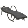 Tumbonas con cojines 2 unidades ratán sintético gris de , Tumbonas - Ref: Foro24-3277309, Precio: 281,06 €, Descuento: %