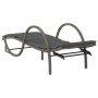 Tumbonas con cojines 2 unidades ratán sintético gris de , Tumbonas - Ref: Foro24-3277309, Precio: 281,06 €, Descuento: %