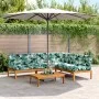 Garten-Palettensofa-Set mit 4-teiligen Akazienholz-Kissen. von , Outdoor-Sofas - Ref: Foro24-3209462, Preis: 614,33 €, Rabatt: %