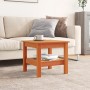 Mesa de centro madera maciza de pino marrón cera 45x45x40 cm de , Mesas de centro - Ref: Foro24-847174, Precio: 55,35 €, Desc...