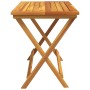 Mesa de jardín plegable madera maciza de acacia 90x52,5x65 cm de , Mesas de jardín - Ref: Foro24-364894, Precio: 93,75 €, Des...
