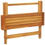 Mesa de jardín plegable madera maciza de acacia 90x52,5x65 cm de , Mesas de jardín - Ref: Foro24-364894, Precio: 93,75 €, Des...
