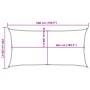 Toldo de vela poliéster oxford 100% arena 5x2,5 m de , Sombrillas - Ref: Foro24-4000569, Precio: 51,32 €, Descuento: %