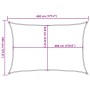 Toldo de vela poliéster oxford 100% arena 4,5x3,5 m de , Sombrillas - Ref: Foro24-4000574, Precio: 55,32 €, Descuento: %